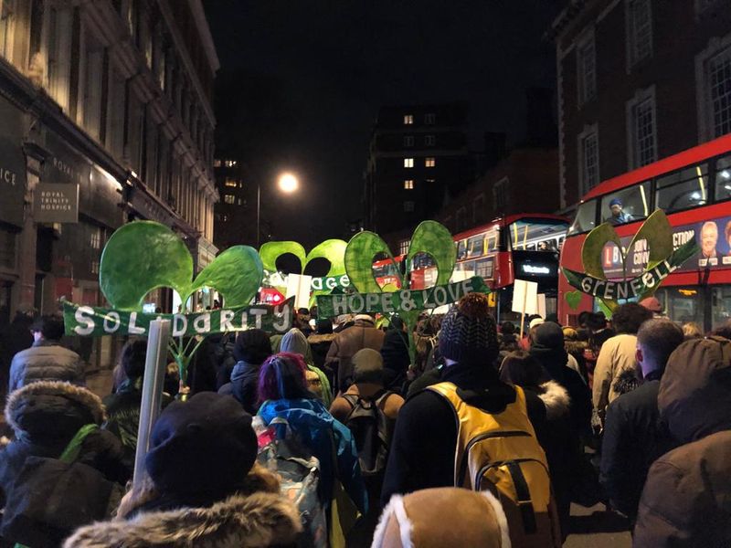 Grenfell Silent Walk by The Platform