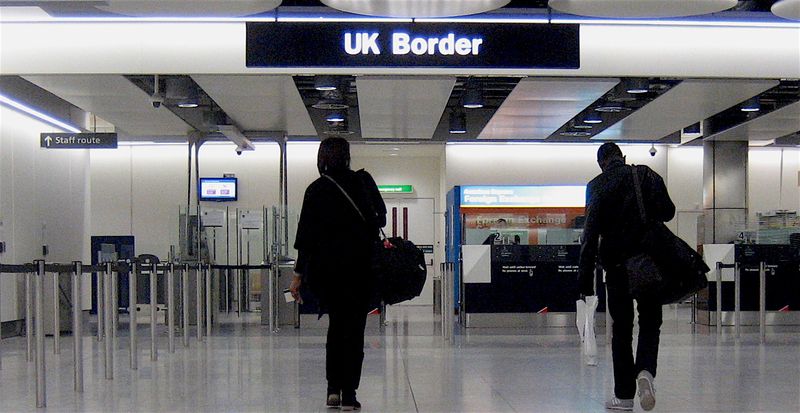 UK border control security and immigration
