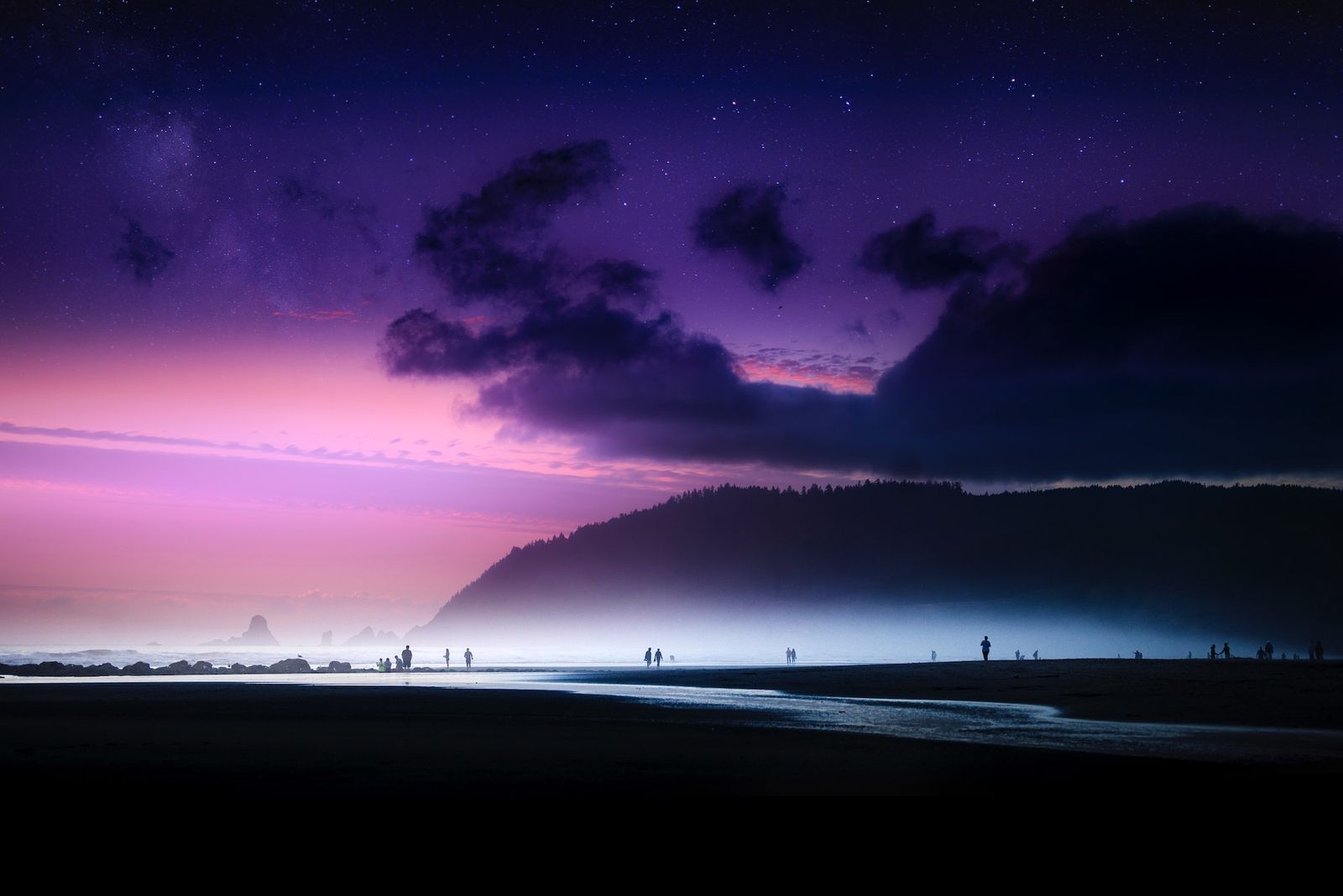 purple mountain